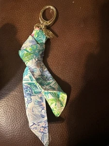 New Lilly Pulitzer GWP Scarf Keychain Multi Bohemian Queen One Size - Picture 1 of 4