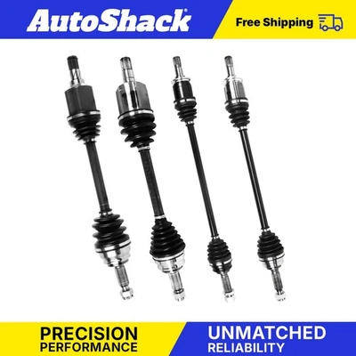 Front & Rear CV Axle Shaft Set for 2007-2008 Dodge Caliber AWD - Image 1 of 4