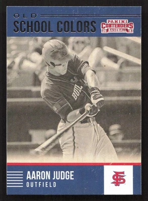 Tarjeta Panini Contenders 2015 Aaron Judge Old School Colors #23 Foto 1 de 2