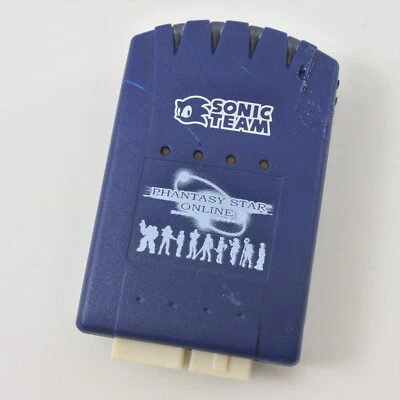 Dreamcast SONIC TEAM Phantasy Star Memory Card 4X HKT-4100 SEGA Official 2282 dc - Image 1 of 4