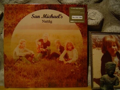 SAN MICHAEL'S Nattåg LP/1972 Sweden/Psych-Prog/Blakulla/Mecki Mark Men/Kaipa - Image 1 of 2