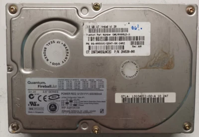 Quantum Fireball Lct 20 10.2gb QML10000LD-A Phantom Hard Disk 3,5 Ide HDD - Image 1 of 2
