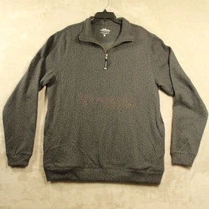Charles River Apparel Unisex Printed Crosswind Quater Zip Sweatshirt Size M - Picture 1 of 11