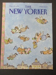 Vintage New Yorker Magazine (COVER ONLY) December 29 1986 - William Steig art - Imagen 1 de 1