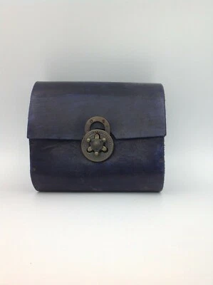 Purse Men's Medieval Wood and Leather Belt Satchel Hand Made - Image 1 of 4