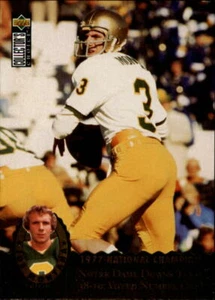 "Tarjetas de inserción de fútbol ""Joe Montana Trilogy"" de Upper Deck Upper - Imagen 1 de 47