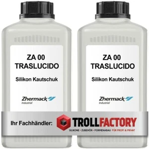 Zhermack Silikon Kautschuk ZA 00 Translucido transluzent super weich Soft... - Bild 1 von 4