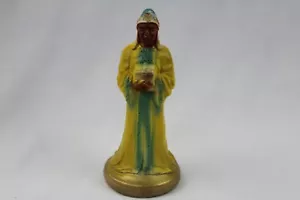 "Gesso vintage presepe nero re saggio ricambio natalizio 5" - Foto 1 di 7