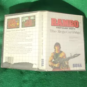 Rambo: First Blood Part II - CIB - Good - Sega Master System - Picture 1 of 2