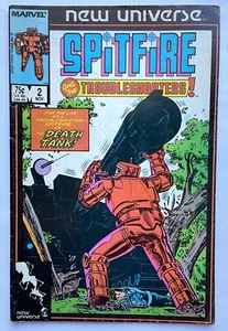 SPITFIRE AND THE TROUBLESHOOTERS #2 (Marvel Comics, 1986) GUT/SEHR GUT - Bild 1 von 10