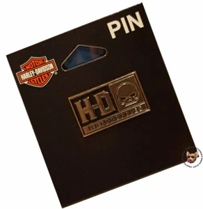 HARLEY-DAVIDSON® 2D-DRUCKGUSS H-D WILLIE G SCHÄDEL PIN AUSLAUFWESTE JACKE PIN - Bild 1 von 4