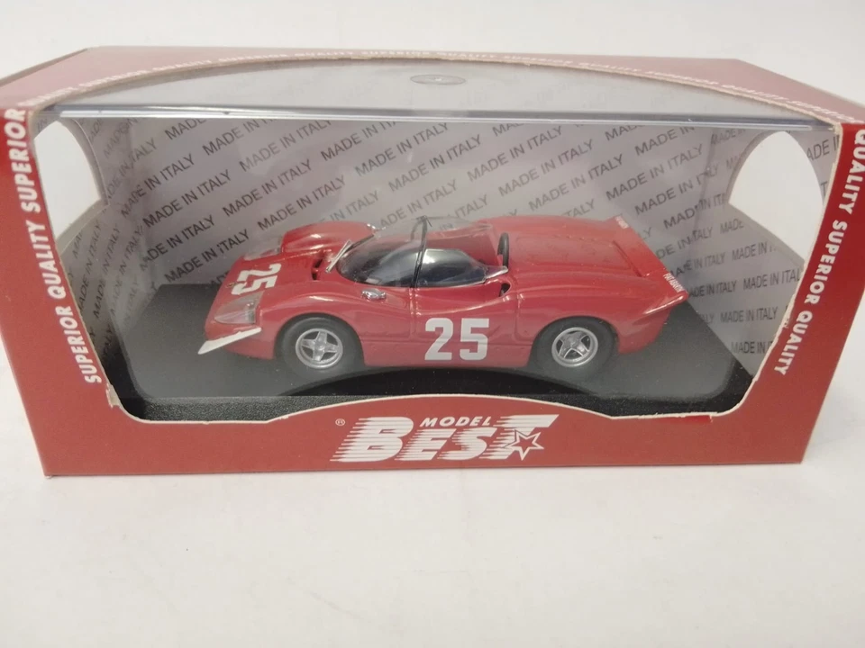 Best Model Abarth 2000 #25 Hezemans Nurburgring 1969 1/43 9495 - Immagine 1 di 2