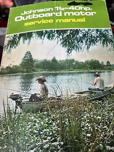 Johnson 1 1/2-40hp. Outboard Motor Service Manual VOL 4 7TH ED - Picture 1 of 5