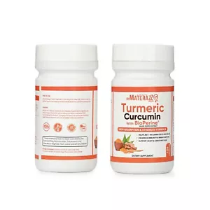 Turmeric Curcumin Bioperine FRESH NEW 2 Box 240 Capsules MAX Absorption Formula - Picture 1 of 4