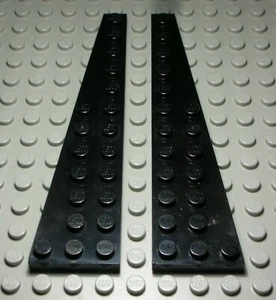 Lego Platte schräg 3x12 Schwarz (1685) - Picture 1 of 1