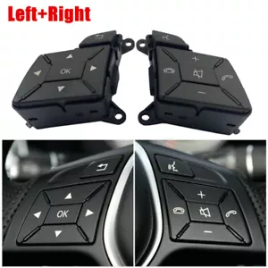 Botón interruptor de menú de control del volante automático 2 piezas/juego para Benz W204 X204 W212 - Imagen 1 de 9