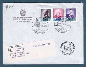 SAN MARINO 1984 FDC Comitato internazionale olimpico C.I.O. - Foto 1 di 1