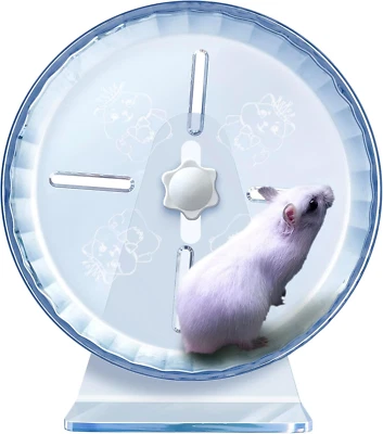 Бесшумное Колесо для Хомяка, Супертихие Колеса для Упражнений для Хомяка Аксессуары, Тихие Ru - Изображение 1 из 4