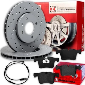 Zimmermann SPORT BREMSSCHEIBEN + BELÄGE VORNE passend für BMW X3 F25 + X4 F26 - Afbeelding 1 van 4