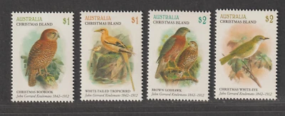 Christmas Island - #570 to #573 The art of John Gerrard Keulemans Birds! - Image 1 of 2