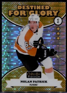 2017 O-Pee-Chee Platinum OPC Nolan Patrick Destined For Glory #15 Pulsar SP - Picture 1 of 1