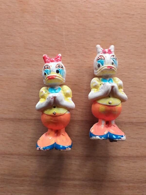 2x DAISY DUCK FIGUR 60er 70er Jahre Disneyana Vintage - Bild 1 von 3