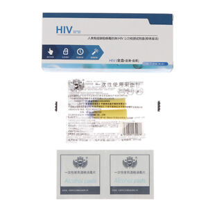 HIV1/2 Blood Test Kit HIV AIDS Testing Kits Syphilis (TP) Antibody Screen T xb