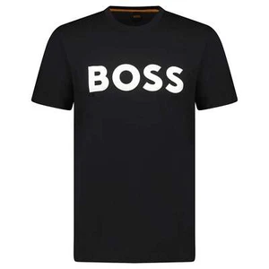 Hugo Boss Thinking 1 Logo T-Shirt in Black - Picture 1 of 7