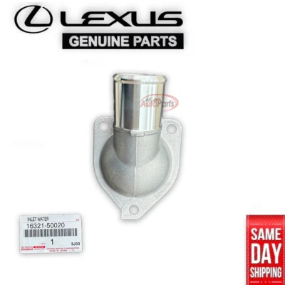 97 - 06 LEXUS LS400 LS430 4.0L 4.3L V8 ENGINE COOLANT THERMOSTAT HOUSING OEM NEW Foto 1 de 3