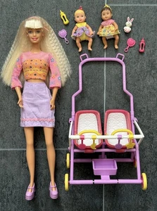 Barbie Strollin' Fun Baby Krissy Friend Freundin Puppen 2000er - Picture 1 of 12