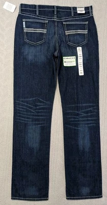 Pantalones de mezclilla para hombre Cinch etiqueta blanca relajados tiro medio pierna recta Arenaflex talla 38x38  Foto 1 de 4