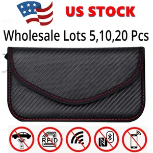 Phone Faraday Bag/Pouch, Device Shielding, Block RFID WHOLESALE LOT Aniti Spying - Picture 1 of 32