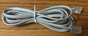 6 Feet Phone Line Cord - Picture 1 of 2