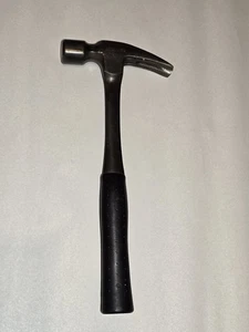 Craftsman 38273 Straight Claw Hammer Smooth Face Rubber Grip Steel Handle 20 Oz - Picture 1 of 9