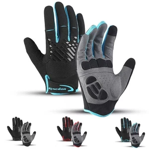 Guantes de Ciclismo Hombres Mujeres Dedo Completo Bicicleta de Montaña Guantes de Entrenamiento Bicicleta - Imagen 1 de 21