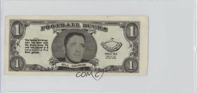 1962 Topps Football Bucks Bill George #32 HOF - Image 1 of 2