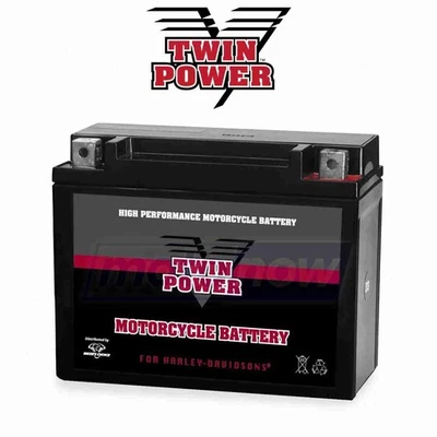Twin Power Premium Factory Activated AGM Battery for 2001-2003 Indian Scout mr Foto 1 de 4