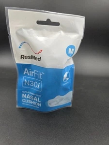 ResMed AirFit N30i Nasal Replacement Cushion 63844 Medium Factory Sealed - Picture 1 of 2