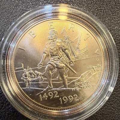 1992-P Christopher Columbus Quincentenary Proof Half Dollar  - R43 - Image 1 of 2