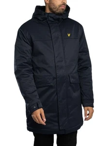 Lyle & Scott de los hombres Chaqueta parka acolchada, Azul - Imagen 1 de 11