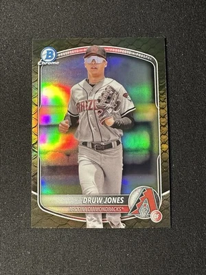 2025 Bowman Chrome Druw Jones Reptilian Refractor #BCP-138 - Image 1 of 2