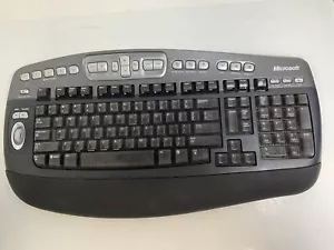 Microsoft Wireless Desktop Elite Keyboard Model 1011 Missing Dongle - Picture 1 of 18