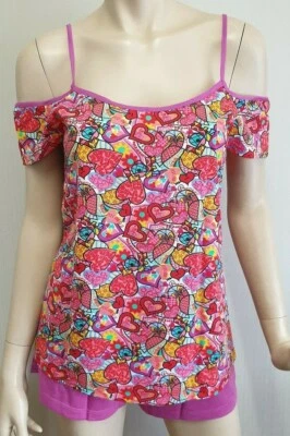 Nuevo con etiquetas Conjunto de Top y Pantalones Cortos Avon Claire Bonito Cami Damas Adolescentes Niñas Talla S - M 10 - 12 Foto 1 de 4