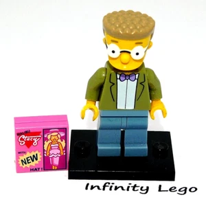 LEGO Waylon Smithers The Simpsons Collectible Minifig Series 2 + Stand 71009-15 - Picture 1 of 3