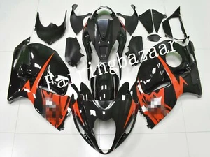 Fit for 1997-2007 GSXR1300 Black Red ABS Injection Fairing Kit HAYABUSA Gen 1 - Picture 1 of 5