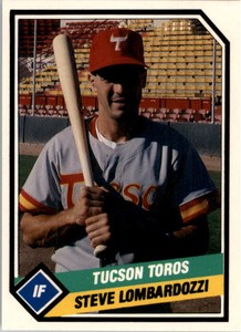 1989 Tucson Toros CMC #23 Steve Lombardozzi