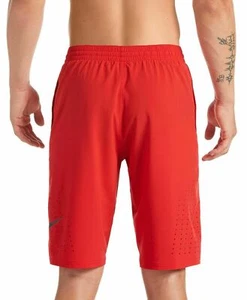 Nike Men's Swimwear Rouge Flash Breaker Trunks Color University Polyester Red- S - Picture 1 of 4
