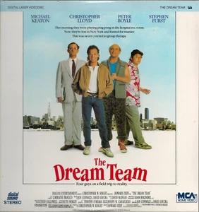 Laserdisc The Dream Team '89 Michael Keaton Christopher Lloyd Peter Boyle Comedy - Picture 1 of 2