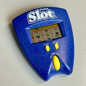 Radica Pocket Slot 2002 Electronic Handheld Game Blue - Picture 1 of 5