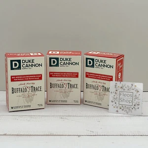 Duke Cannon Buffalo Trace Soap 3-Pack - New & Authentic - Picture 1 of 4